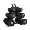 CAP Barbell 60 lb Neoprene Hex Dumbbell Weight Set with