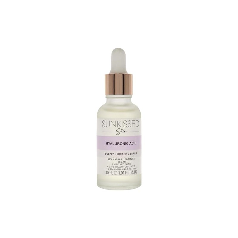 Hyaluronic Acid Serum by Sunkissed for Unisex - 1.01 oz