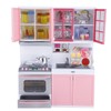 Kids Play Kitchen Set Playset Mini Kitchen Role Play Toys