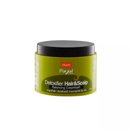 LOLANE MASK DETOXIFIER HAIR & SCALP - BALANCING CREAMBATH 475g