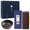 Asayu Japan Incense Gift Set with Low Smoke Incense and