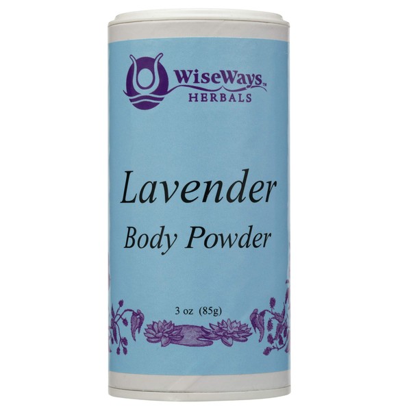 Wise Ways Herbals, Body Powder Lavender, 3 Ounce