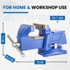 Forward General Purpose Bench Vise 6 Inch Ductile Iron Home