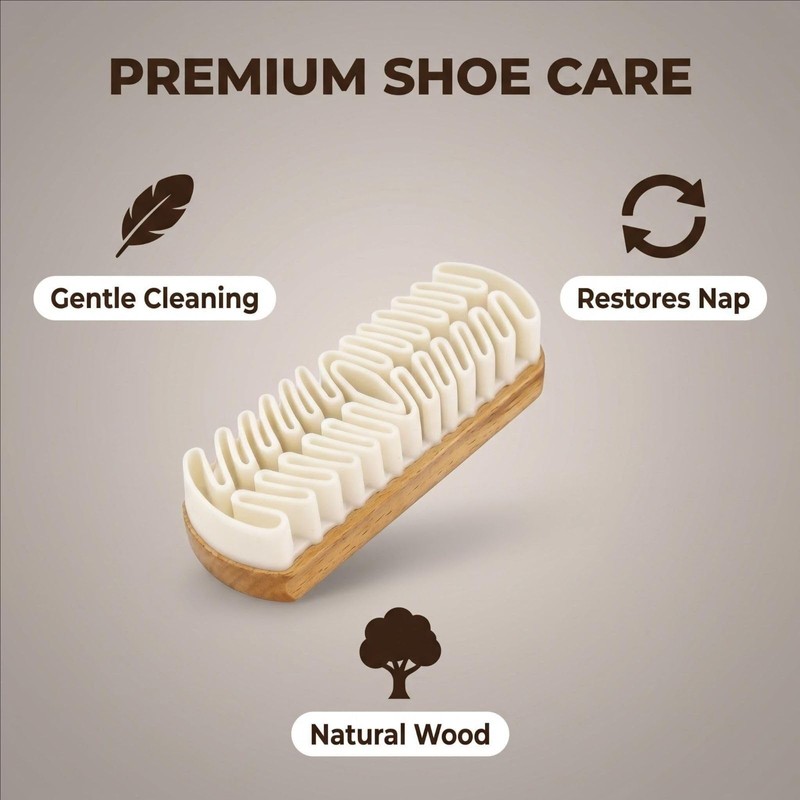 Suede Shoe Brush, specifically Designed for Shoes, Jackets, Handbags, Sofas,