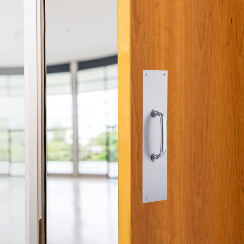 BRINKS Commercial 15" Pull Plate, Satin Aluminum Finish Commercial -