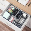 Black Office Desk Accessories, Black Office Supplies Set, Desk Drawer