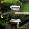 Dynaming 12 Pack Solar Post Lights, Outdoor Solar Powered Decorative