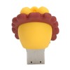 U Disk USB2.0 3 Dimensional Cute Lovely Lion Shape Data