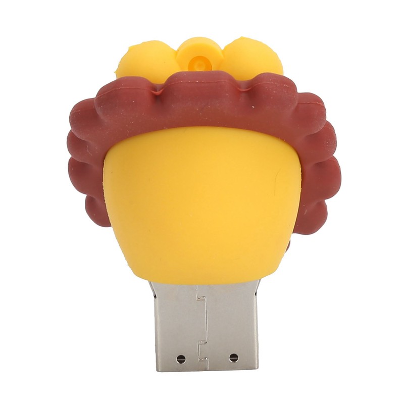 U Disk USB2.0 3 Dimensional Cute Lovely Lion Shape Data