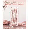 HITIME XVX Keycaps - Teclas PBT lindas rosas, teclas MOA,