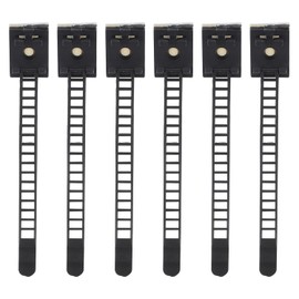 Toddmomy Clips para Cables Adhesivos 50 Piezas Organizador de Cables Reutilizable Plástico y Auto...