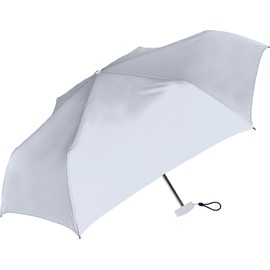 Nakatani 723-002 Folding Umbrella, Flat Sax Plain, Hand Opening, Lightweight, Aluminum Ribs, 19.7 inches (50 cm)