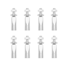 ECSiNG 8Pcs Bike Cotter Pins 9.5x42mm Bicycle Pins Foot Bearing Wedges Crank Wrench Cycling Accessories Crank Chainwheel for Bicycle Moped