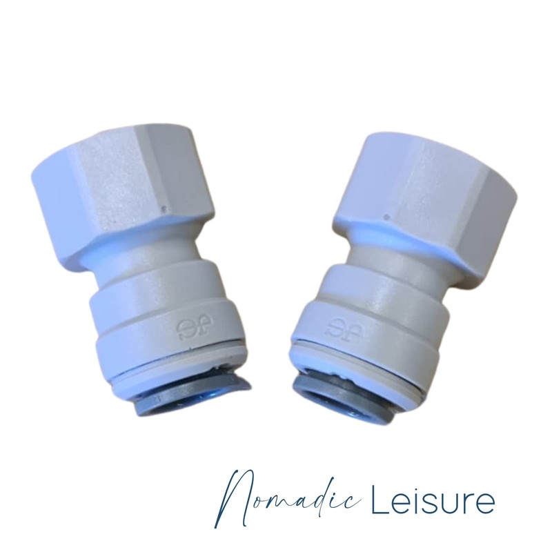 John Guest Female 1/2" BSP to 12mm Push Fit Water