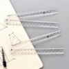 ZSRVAJ 4 Pcs Foldable Ruler, Ruler 30cm Folding, Folding Ruler,