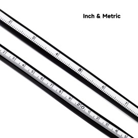 KEARING Flexible Curve Ruler, 24 Inch Ruler, Bendable Rulers for Engineering Drawing, Garment Design