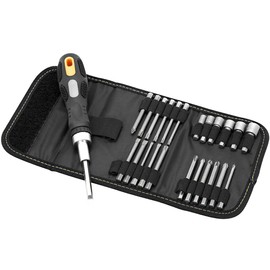 Pittsburgh 26 Pc Ratcheting Screwdriver Set with Nylon Carrying Case