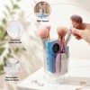 BQAN Acrylic Nail Brush Holder Desk Organizer for Makeup Brush