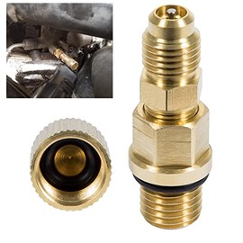 CASTNOO Suitable for 2003-2010 Ford Diesel Engine 6.0L Powerstroke Fuel Pressure Test Fitting Adapter