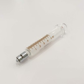 Tsubasa Industry VAN White Hard Injection Cylinder, Locking Tip, 0.2 fl oz (5 ml) /1-6187-04