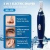 3-in-1 Men's Hair & Beard Trimmer - Nose, Ear, Eyebrow