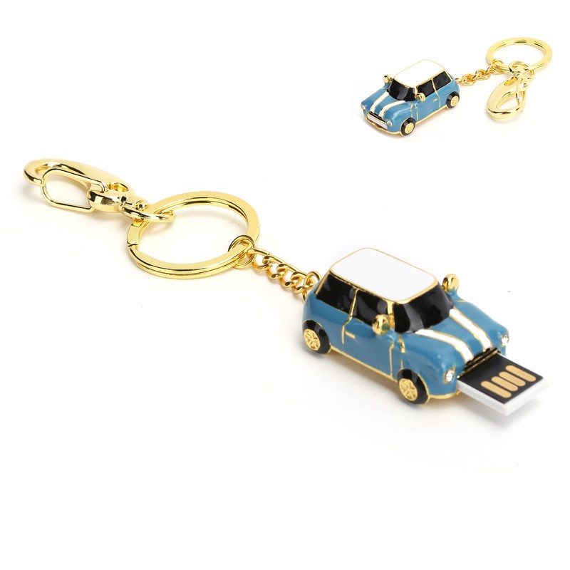 U Disk Exquisite Cartoon Car HighSpeed Reading Writing USB 2.0