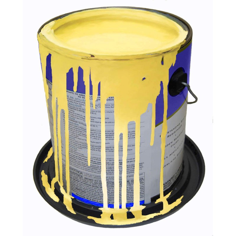 Curtis Wagner Plastics Drip Can Paint Tray (5-Pack) - (Diameter:
