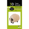 Fridolin 3D Paper Model Sheep