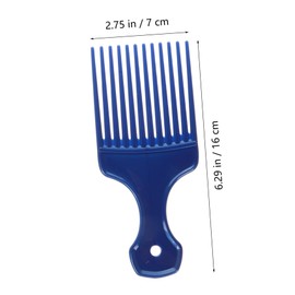 SAFIGLE 4pcs Wide Tooth Hair Comb Set Barber Combs for Men and Women Portable Detangling Tool for Curly Hair Styling for Slicked Back and Voluminous Hairstyles