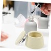 WOONEKY Acrylic Nail Dappen Dish Cup Lid Nail Brush Cup