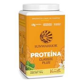Protena Vegana Orgnica en Polvo  Classic Plus  Protena Vegetal de 5 Superalimentos como Quinoa y Semillas de Cha  Sin lactosa, Soja, Sintticos, ni... 