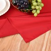 MEANMOY Red 210 GSM Water & Stain Resistant Rectangle Tablecloth