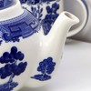 Blue Willow Tea Pot 1L Ceramic Kitchen Serving Traditional English