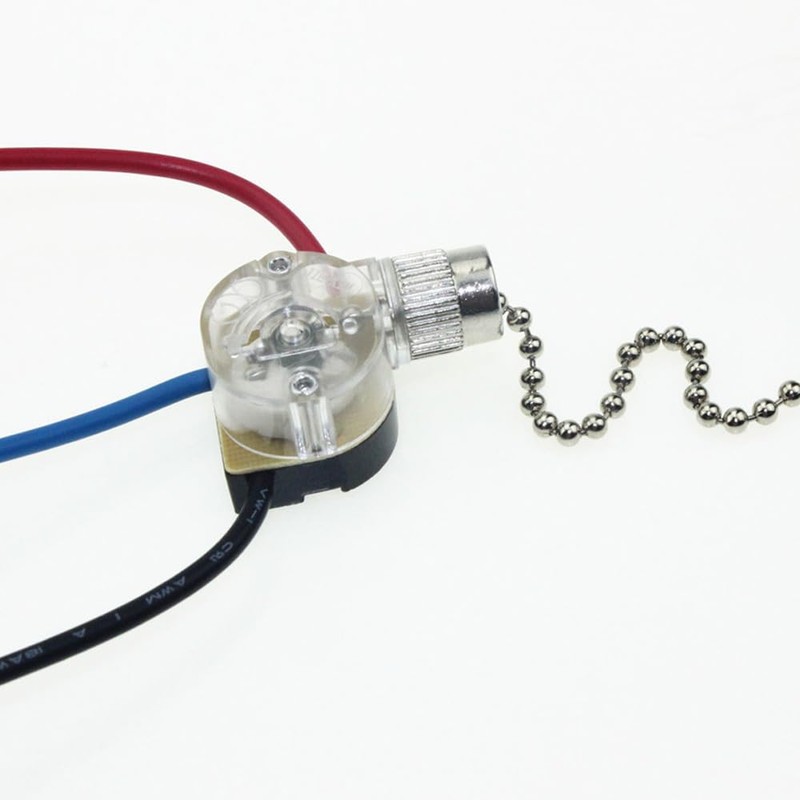New 3 Way Canopy Pull Chain Fan Light Switch 3