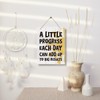 Positive Affirmations Sign - A Little Progress Each Day Can