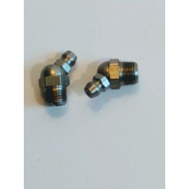 Unbranded 1/8-27-45 Degree  STAINLESS STEEL Grease zerk  Fittings 1 Pcs. Condition is New