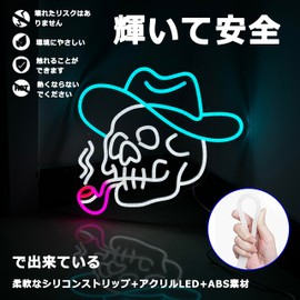 Neon Signs, Wall Decor Neon Signs, Bar Studio Neon Signs, Party, Bedroom, Living Room, Kids Room, Playroom Decor Colorful Decorative Neon Signs (37x34CM)