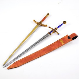 Superbuybox Game DLC Nightreign Rellana's Twin Blades Martial Arts Sword Game Collection Gift Desk Decor w/Display Stand