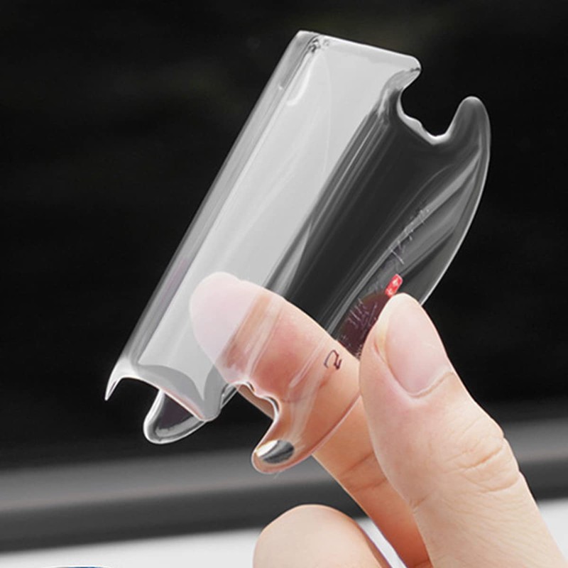 Diyfixlcd Clear Car Door Cup Handle Scratch Protector Sticker Car