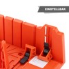 Mitre Box Made of Plastic, Mitre Box with Saw Compartment,