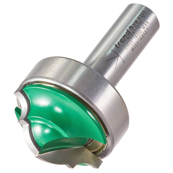 Trend CraftPro Ogee Panel Router Cutter Bit, 1/2 Inch Shank,