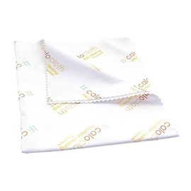 Calotherm MF1210 Calocloth Pro Microfibre Optical Lens Cleaning Cloth - Medium 12"x10",White