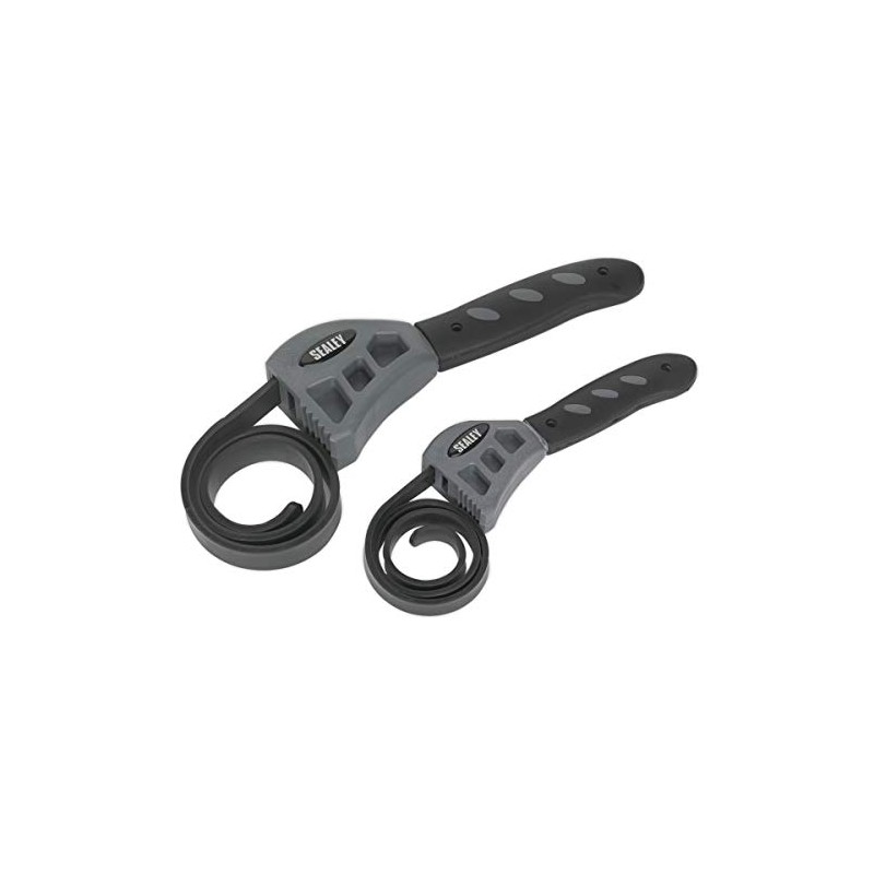Sealey Ak6408 Strap Wrench Set 2Pc