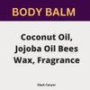 Black Canyon Buttered Popcorn Scented Body Balm with Jojoba Oil,