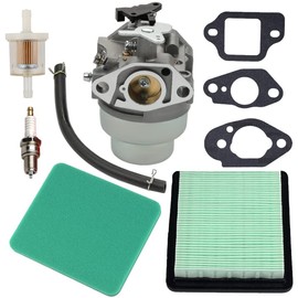 Ewillownm Compatible with GCV160 Carburetor Tune Up Kit for Honda GCV160A GCV160LA GCV160LE Engine HRB216 HRR216 HRS216 HRT216 HRZ216 Lawn Mower Pressure Washer Replace 16100-Z0L-023