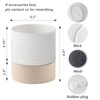 Nihow Self Watering Plant Pot: 6 Inch Ceramic Planter with