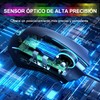 TERPORT S608 Mouse Gaming con Iluminación RGB Personalizable, Hasta 8000