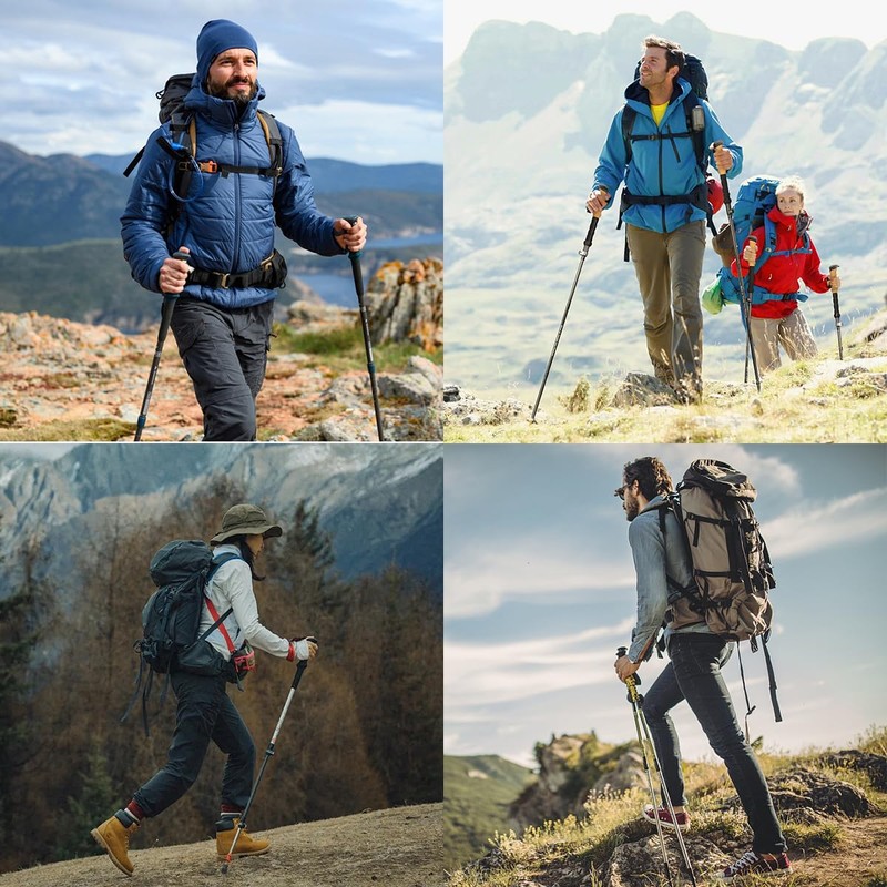 Hiking Pole Cap Non-Slip Hiking Pole Tip, Nordic Walking Poles