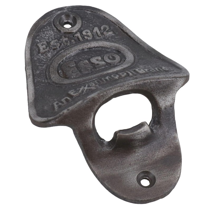Esso Bottle Opener Cast Iron Gift Garage Door Shed Man