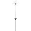 Star Firework Solar Pole Black 100 x 26 cm